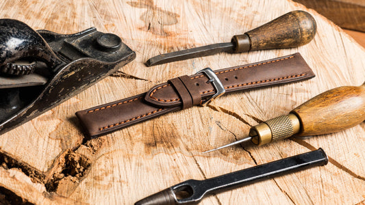 Vintage-Lederbänder von Kaufmann