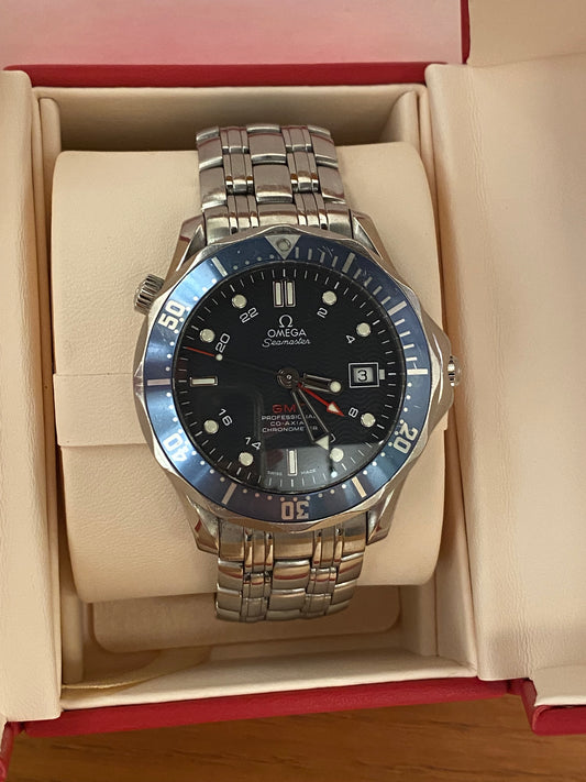 Omega Seamaster Diver 300M GMT