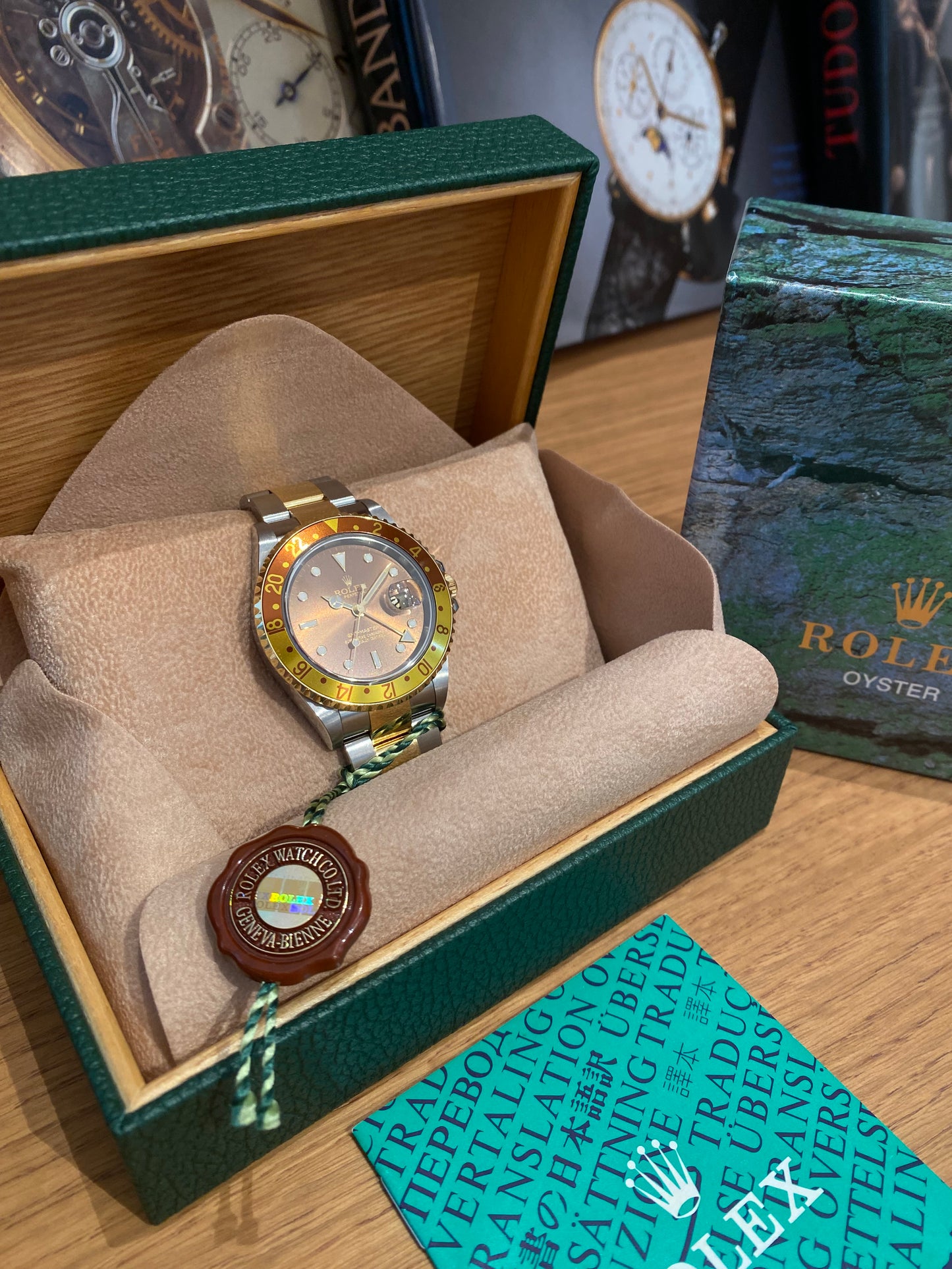 Rolex Oyster Perpetual GMT-Master II ''Tiger Eye''