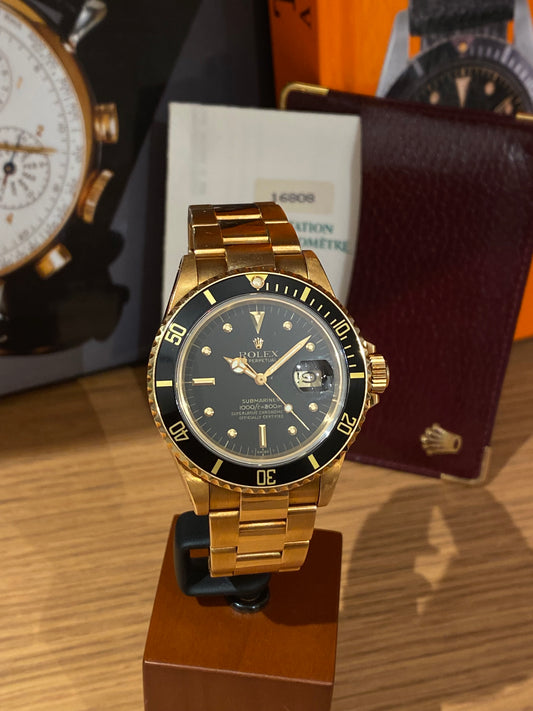 Rolex Submariner 18kt. Gelbgold ''Nipple Dial''